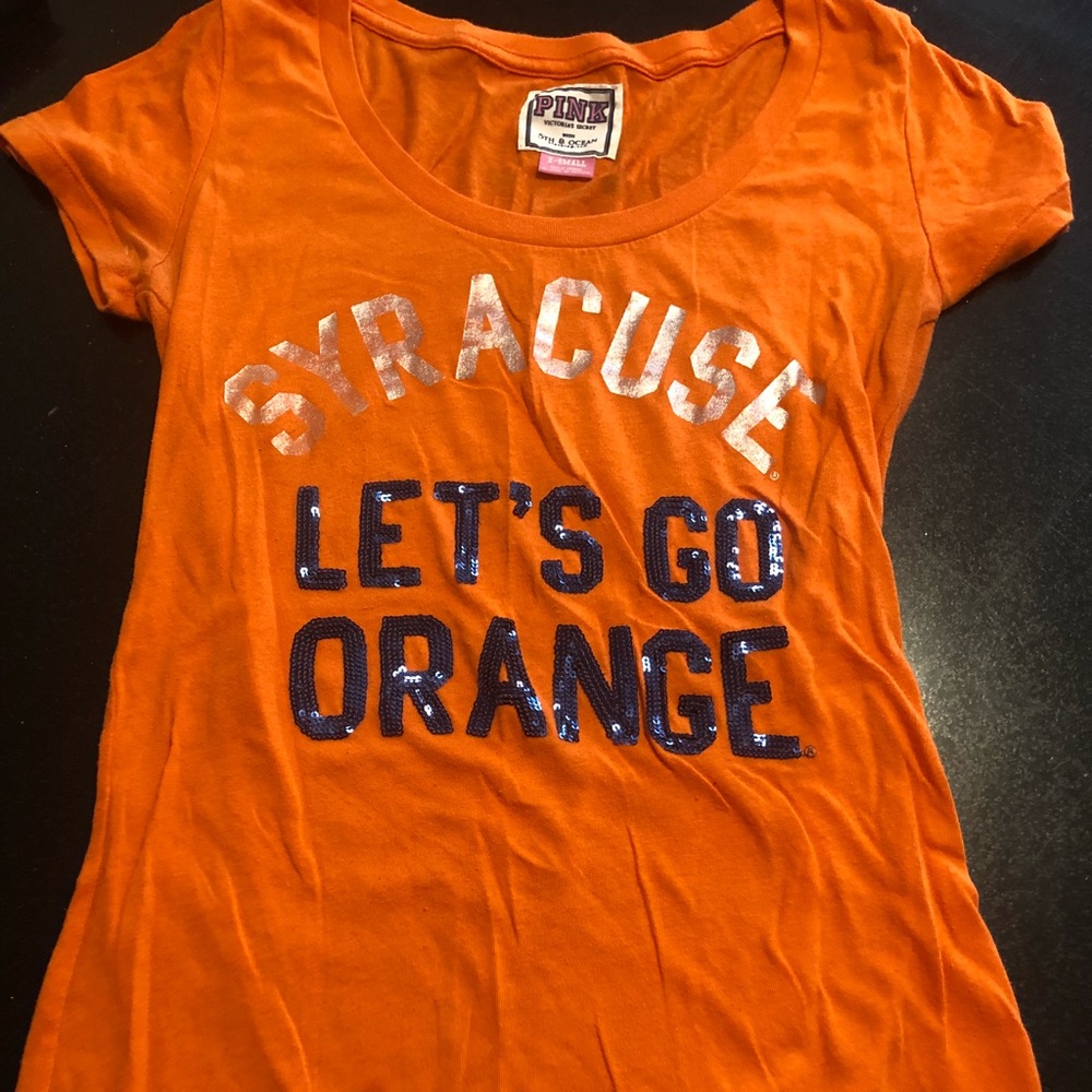 Syracuse orange PINK T-shirt